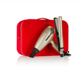 GHD Platinum+ & Helios Deluxe Gift Set Champagne Gold